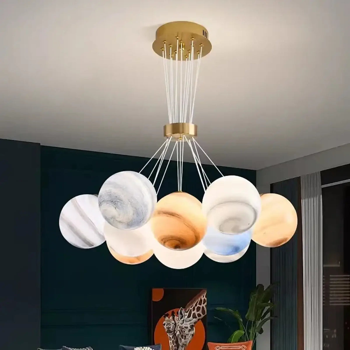Lampe Suspendue LED Contemporaine pour Salle à Manger
