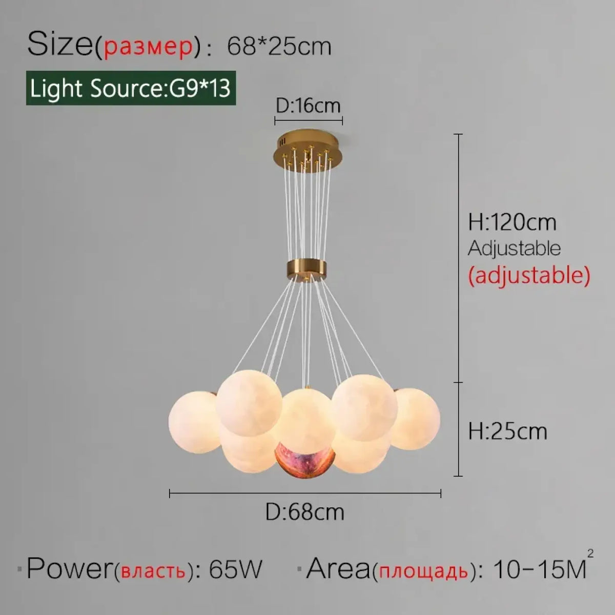 Lampe Suspendue LED Contemporaine pour Salle à Manger