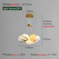 Lampe Suspendue LED Contemporaine pour Salle à Manger