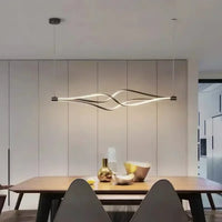 Lampe Suspendue LED Ligne Ondulée