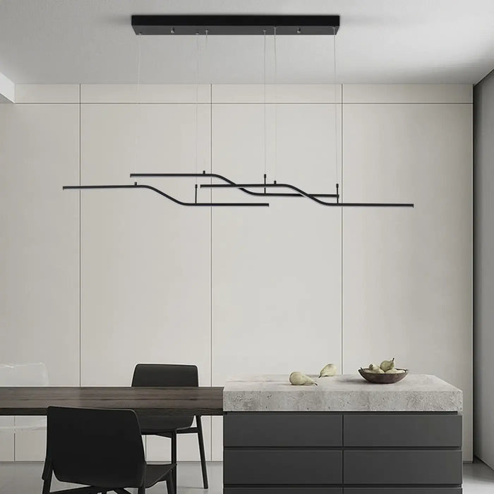 Suspension LED Linéaire Moderne