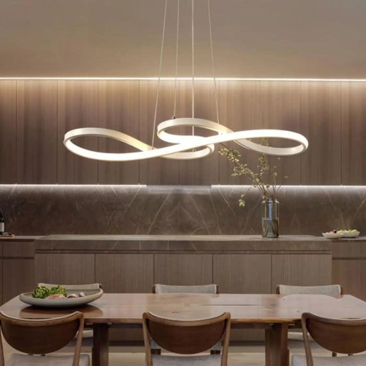 Suspension LED Moderne pour Pièce de Vie