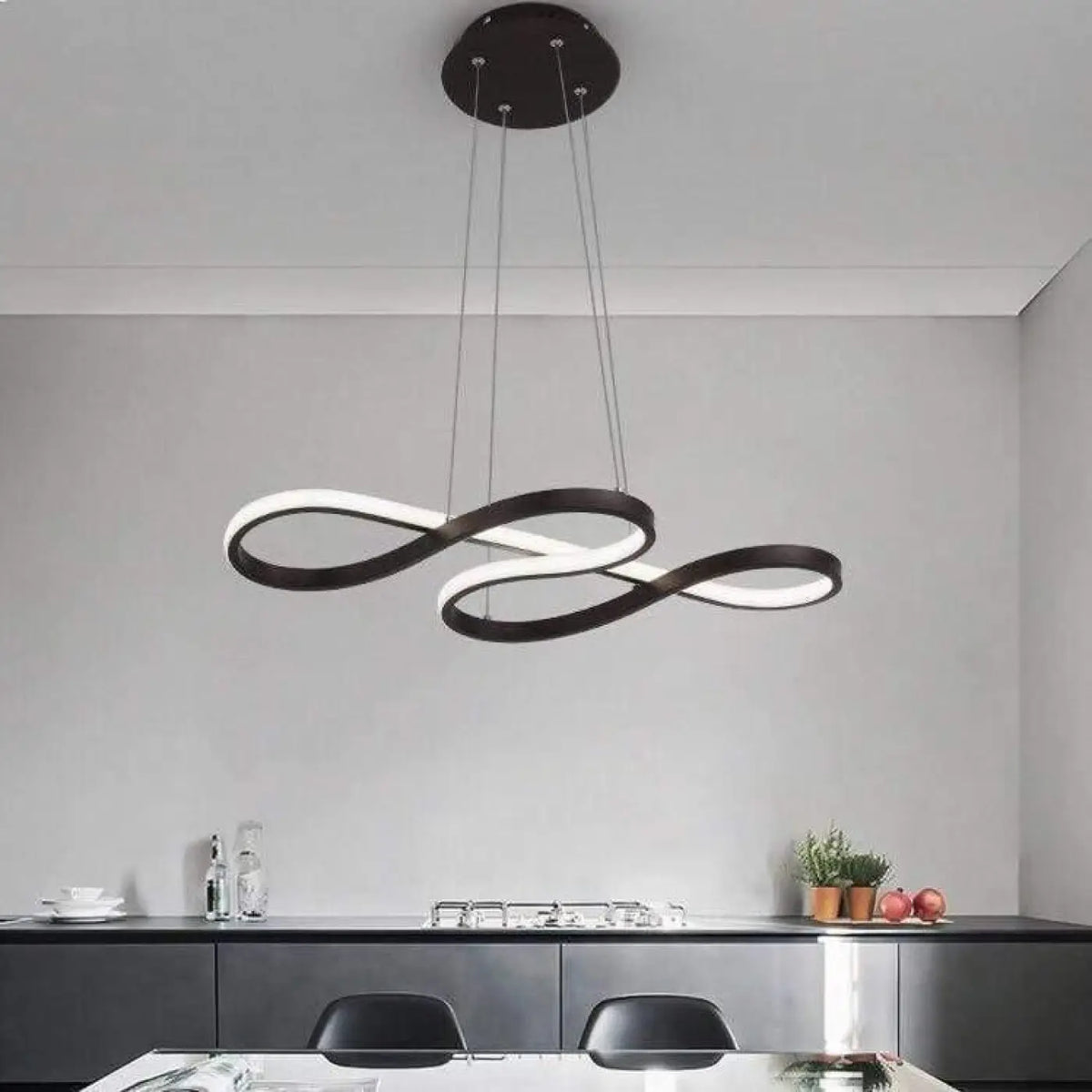 Suspension LED Moderne pour Pièce de Vie