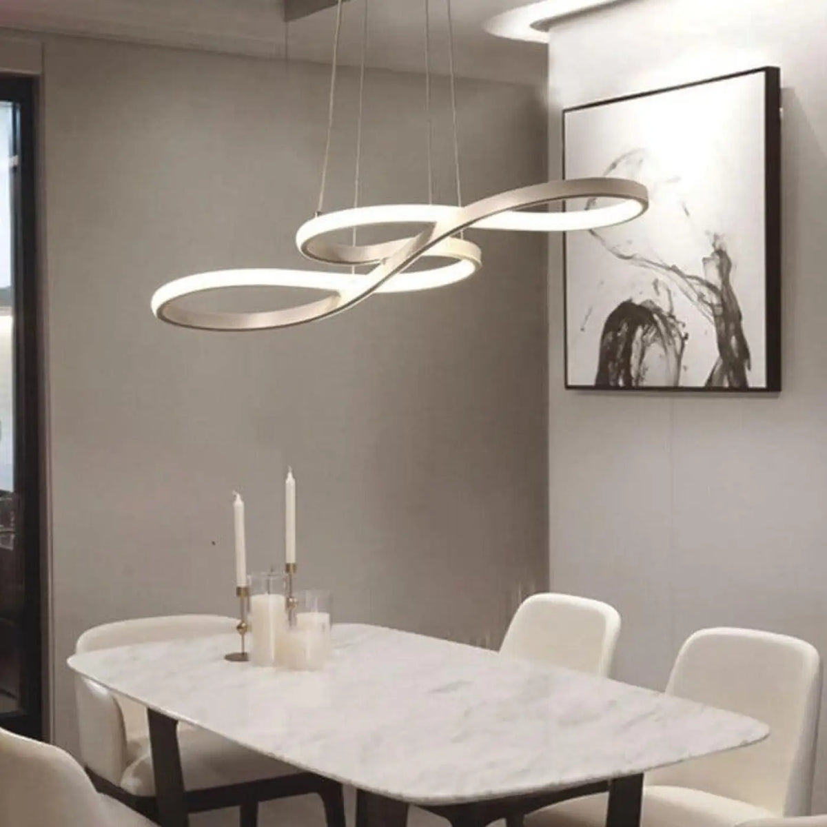 Suspension LED Moderne pour Pièce de Vie