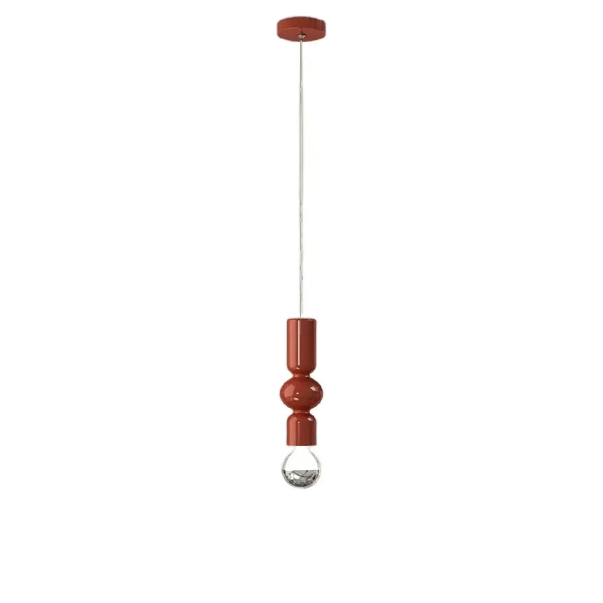 Lampe Suspendue Minimaliste en Métal et Verre