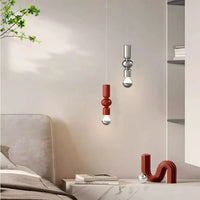 Lampe Suspendue Minimaliste en Métal et Verre