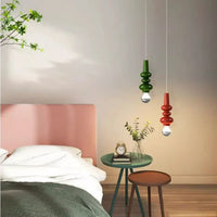 Lampe Suspendue Minimaliste en Métal et Verre