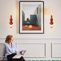 Lampe Suspendue Minimaliste en Métal et Verre