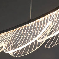 Lampe Suspendue Arc Lumineux pour Salle à Manger