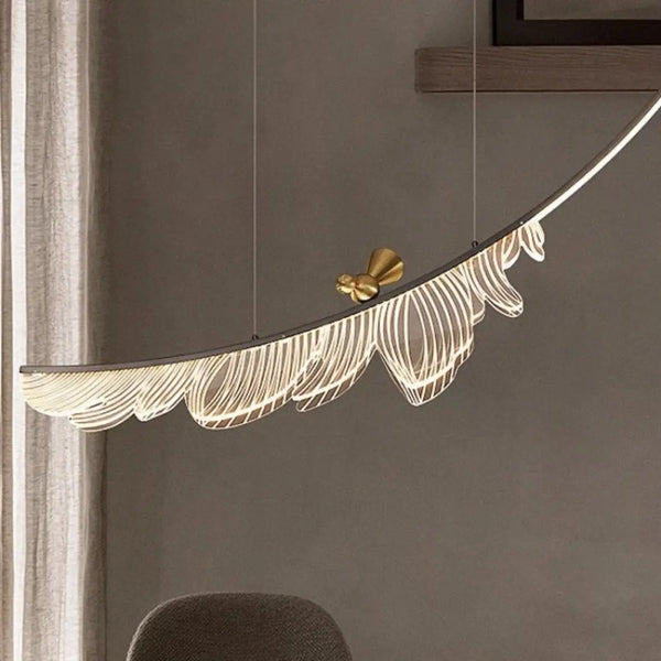 Lampe Suspendue Arc Lumineux pour Salle à Manger