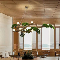 Lampe Suspendue Bonsaï Lumineux pour Salon