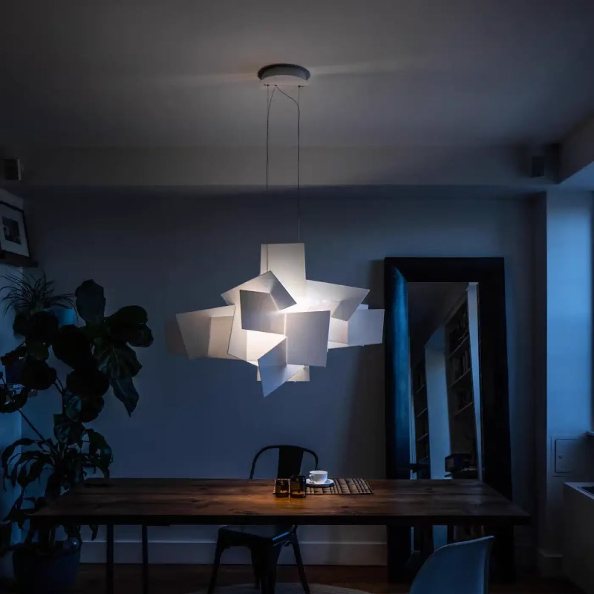 Lampe Suspendue Polyèdre Géométrique
