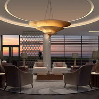 Lampe Suspendue Dorée Inspiration Orientale