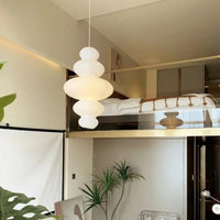 Lampe Suspendue en Papier Design Moderne