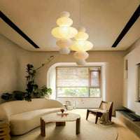 Lampe Suspendue en Papier Design Moderne