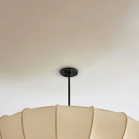 Lampe Suspendue Parapluie Blanche et Noir