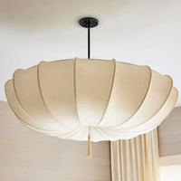 Lampe Suspendue Parapluie Blanche et Noir