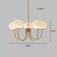Suspension Rétro Finition Crème