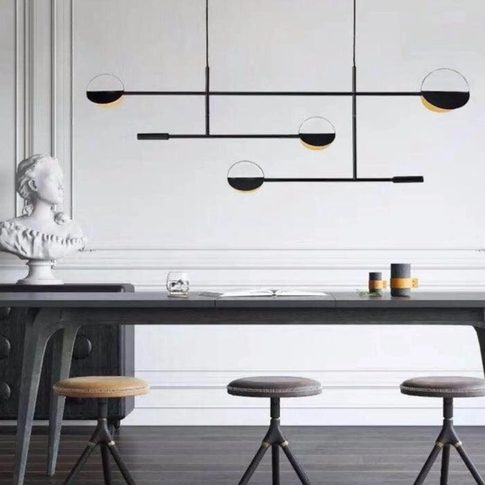 Suspension Scandinave en Métal pour Salon