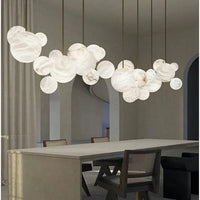 Lampe Suspendue en Albâtre Flottant
