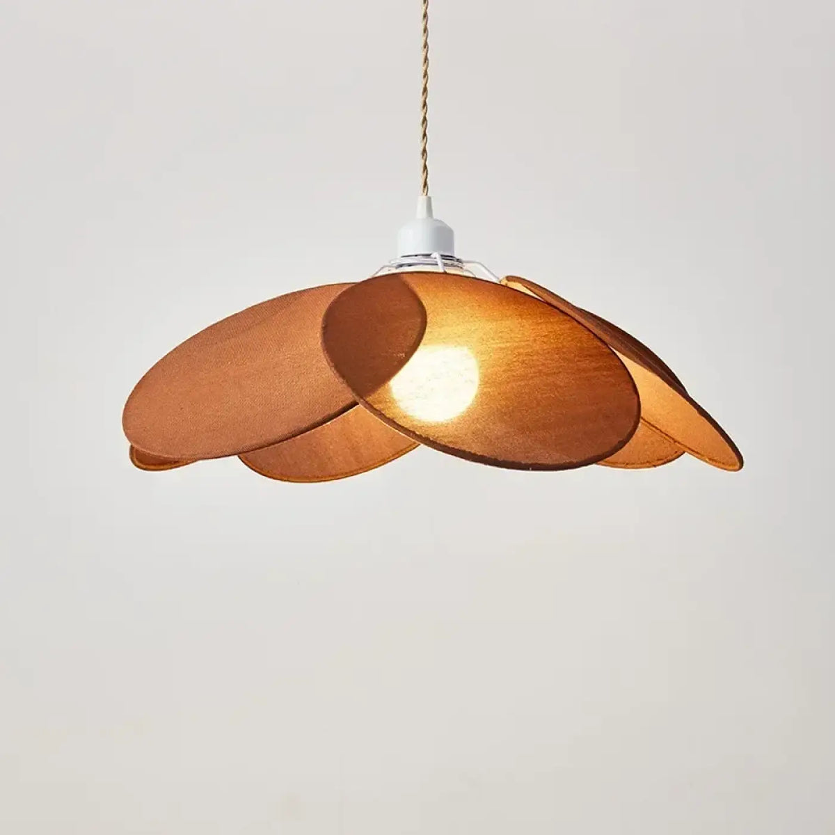 Suspension Fleur en Tissu Style Moderne