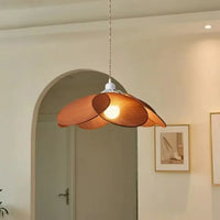 Suspension Fleur en Tissu Style Moderne