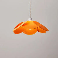 Suspension Fleur en Tissu Style Moderne