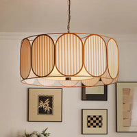 Lampe Suspendue en Tissu Moderne
