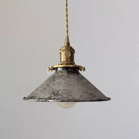 Lampe Suspendue Cage Cuivrée pour Cuisine