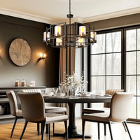 Lampe Suspendue Cloche en Métal pour Cuisine