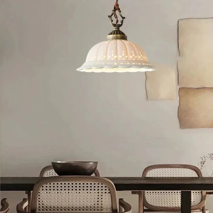 Suspension Verre Antique Style Vintage