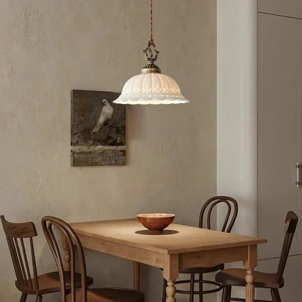 Suspension Verre Antique Style Vintage