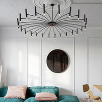 Suspension XXL Noire à Bras Multiples