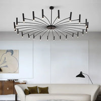 Suspension XXL Noire à Bras Multiples