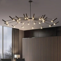Suspension XXL Noire à Bras Multiples