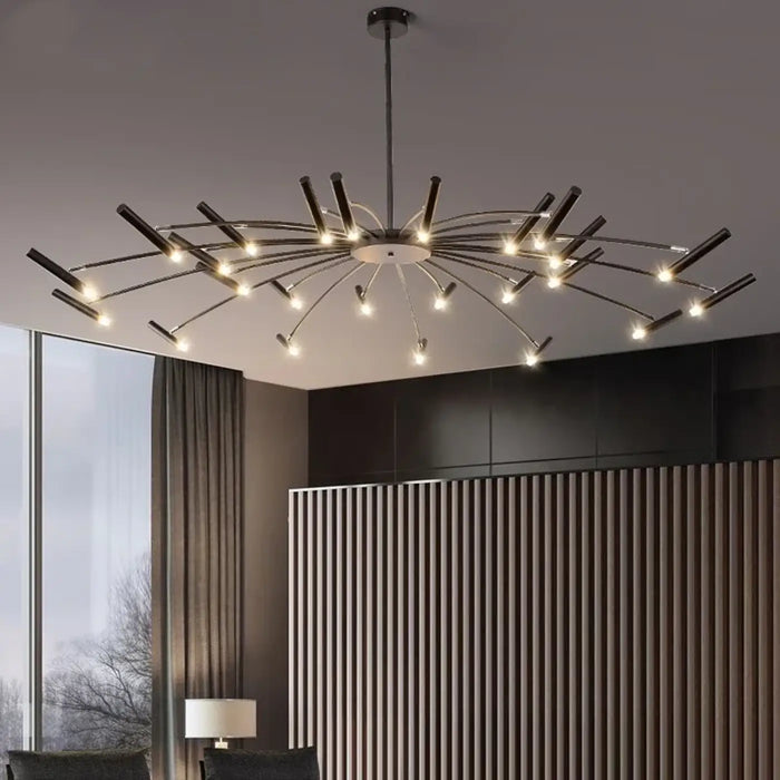 Suspension XXL Noire à Bras Multiples