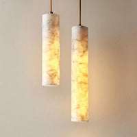 Lampe Suspendue LED en Marbre Moderne