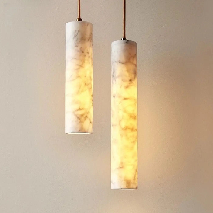Lampe Suspendue LED en Marbre Moderne