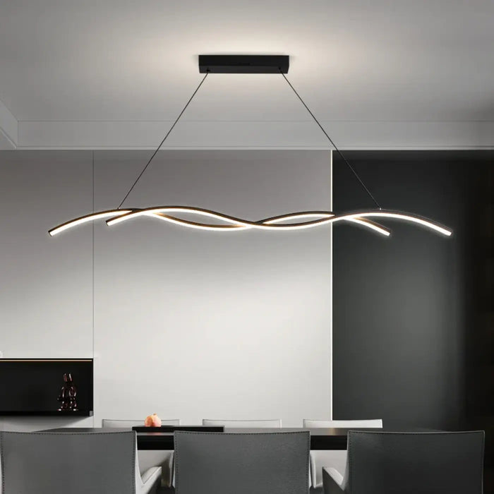 Suspension LED Vague Minimaliste Moderne