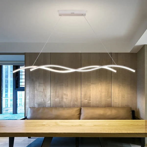 Suspension LED Vague Minimaliste Moderne