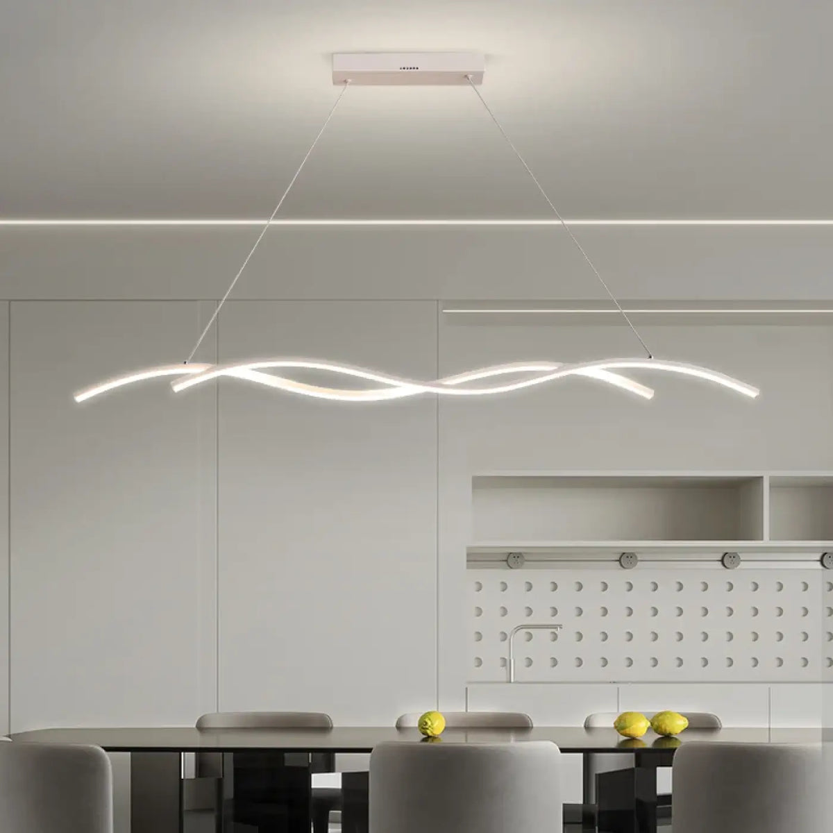 Suspension LED Vague Minimaliste Moderne