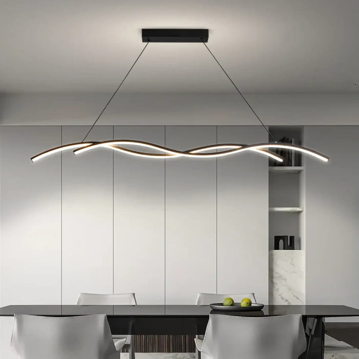 Suspension LED Vague Minimaliste Moderne