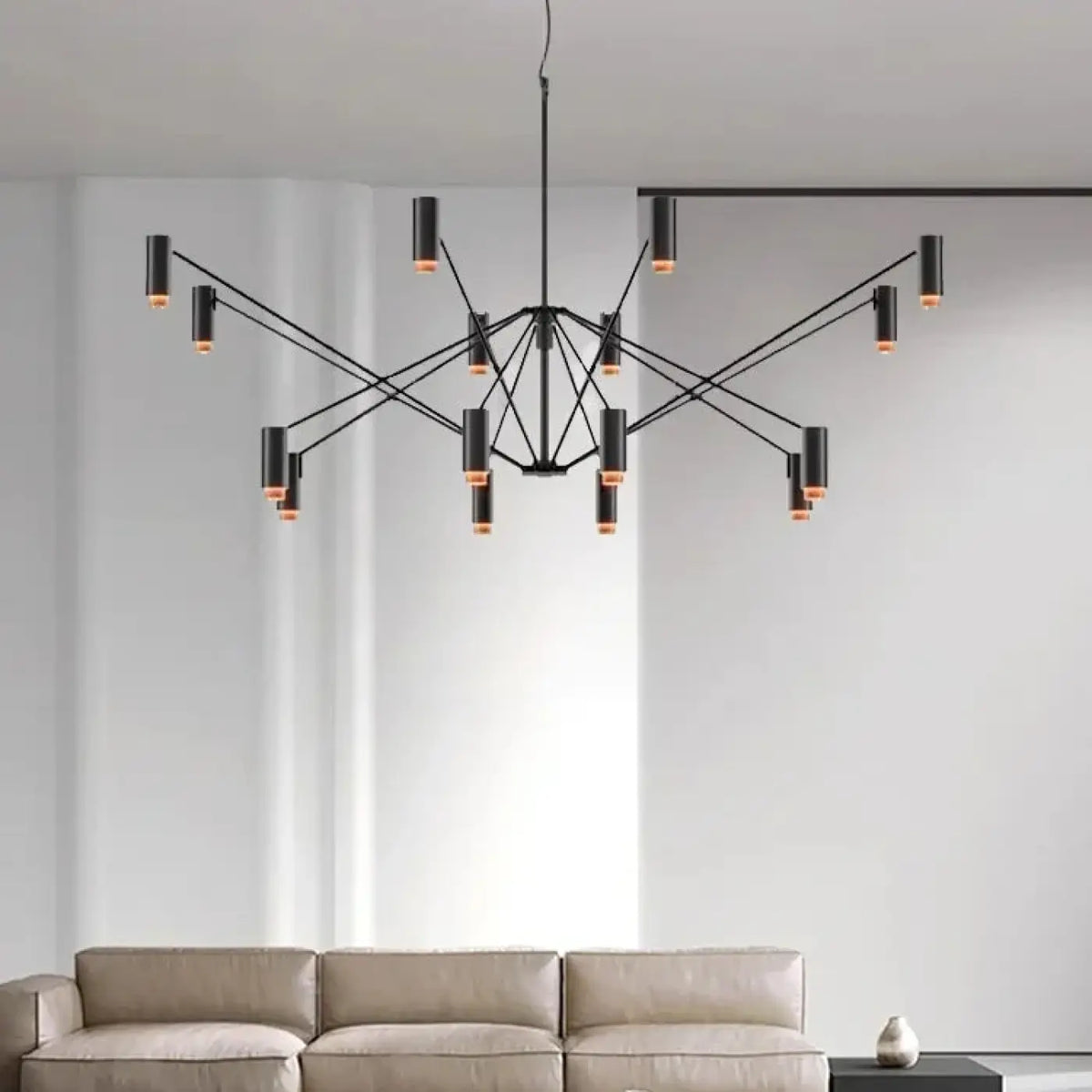 Lampe Suspendue Multibras à Spots pour Salon