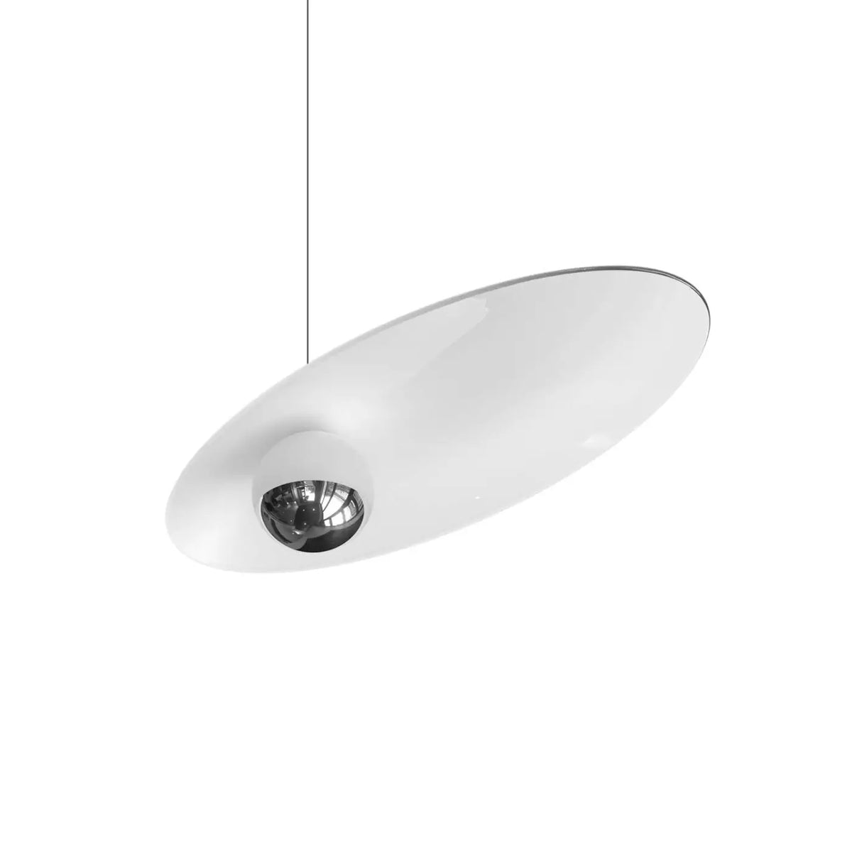 Câble transparent ajustable de la suspension en cristal Nacre