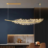 Lampe Suspendue Plume pour Chambre et Salon