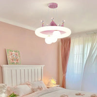 Lampe Suspendue Couronne Féérique pour Chambre