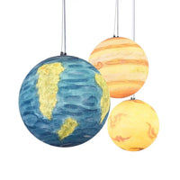 Lampe Suspendue Système Solaire pour Chambre Enfant