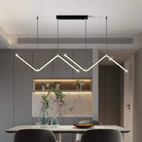 Suspension LED Zig Zag pour Salle à Manger
