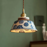 Lampe Suspendue Artisanale en Céramique