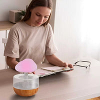 Veilleuse Humidificateur Enfant | Lumière Douce & Air Purifié